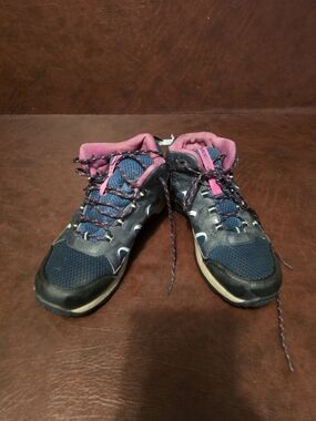 Merrell Navy and Pink Women's Trail Sneakers